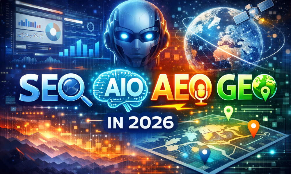 SEO AIO AEO GEO 2026 GZ Marketers