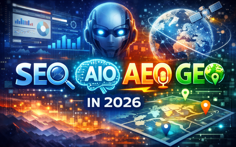 SEO AIO AEO GEO 2026 GZ Marketers