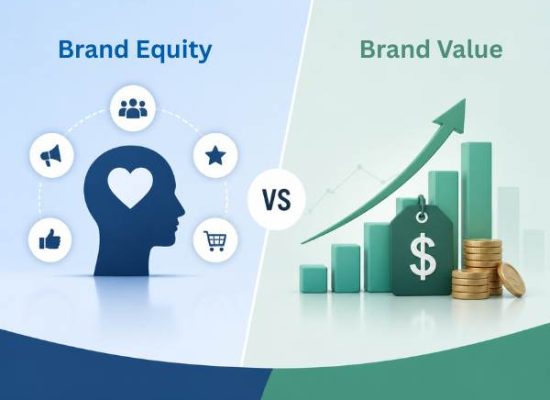 Brand equity vs brand value feature image GZ Marketer